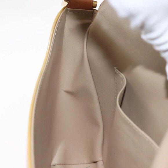 LOUIS VUITTON Monogram Vernis Thompson Street Bag Beige M91301 LV Auth 145733 - Picture 13 of 16